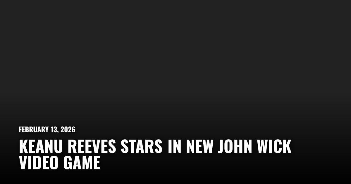 Keanu Reeves Stars in New John Wick Video Game | Restart.run
