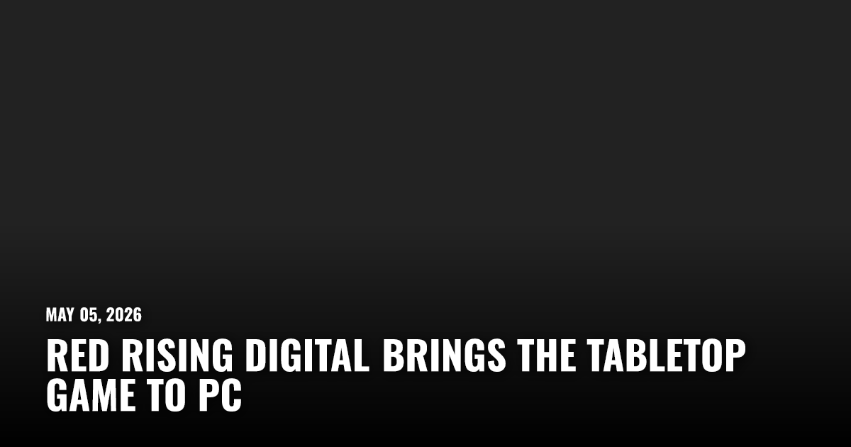 Red Rising Digital Brings the Tabletop Game to PC | Restart.run