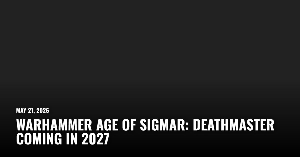 Skaven Assassin Takes Center Stage in New Warhammer Age of Sigmar Title screenshot