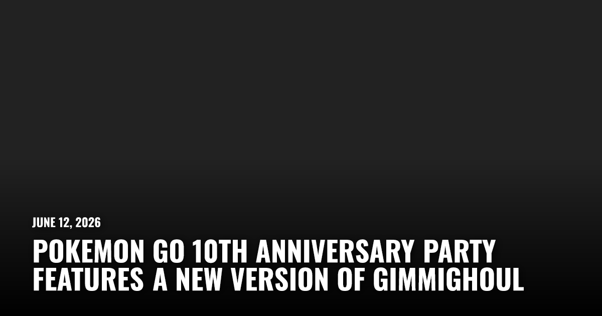 Pokemon Go 10th Anniversary Party Details | Restart.run