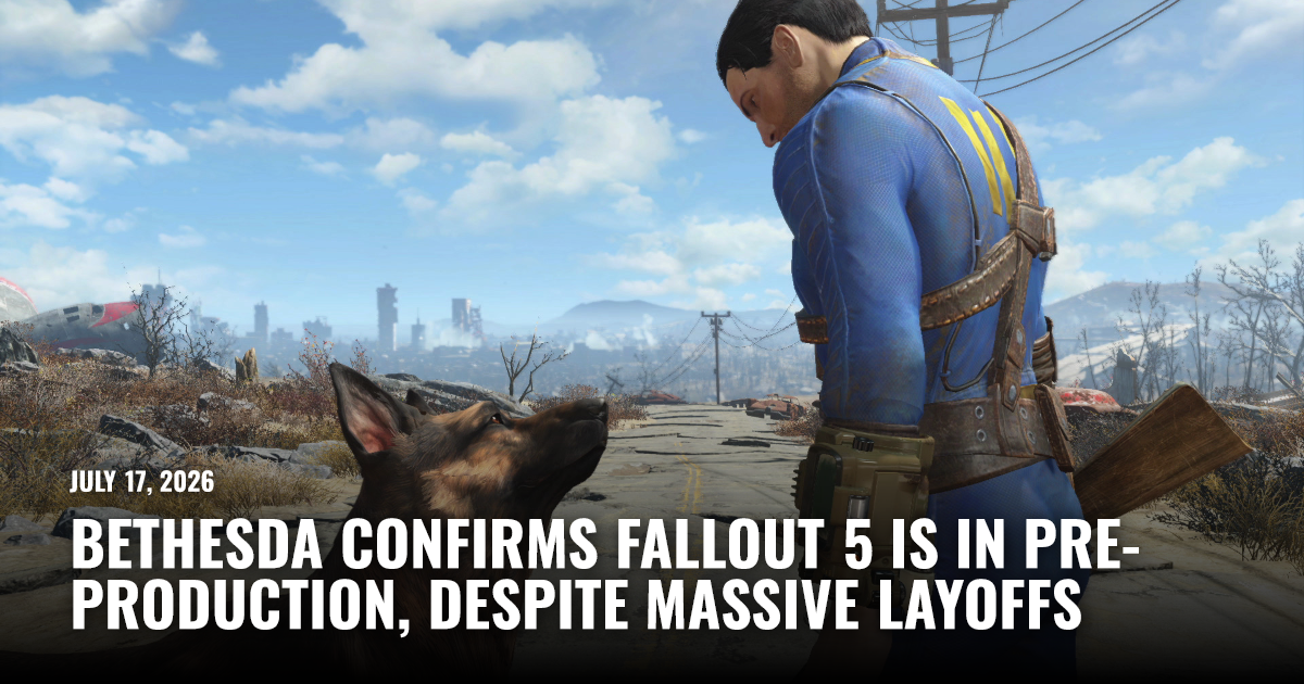 Fallout 5 in Pre-Production, Despite the Chaos at Bethesda: What's Next?