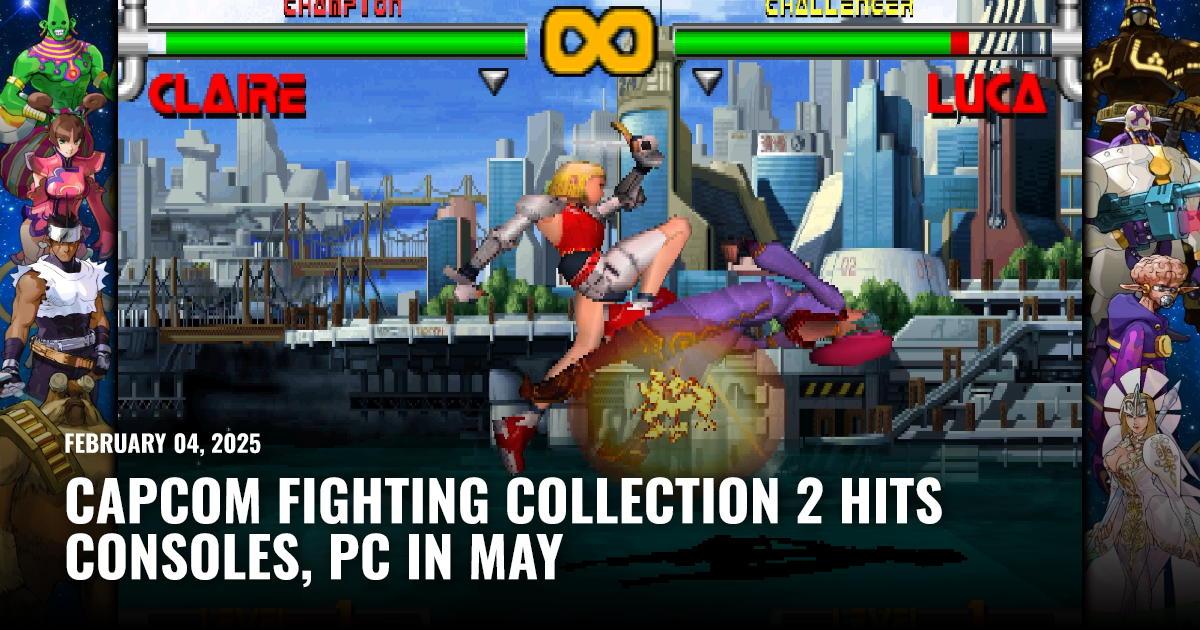Computer Fight Monday Capcom Fighting Collection 2 Hits Consoles, PC in May | Restart.run