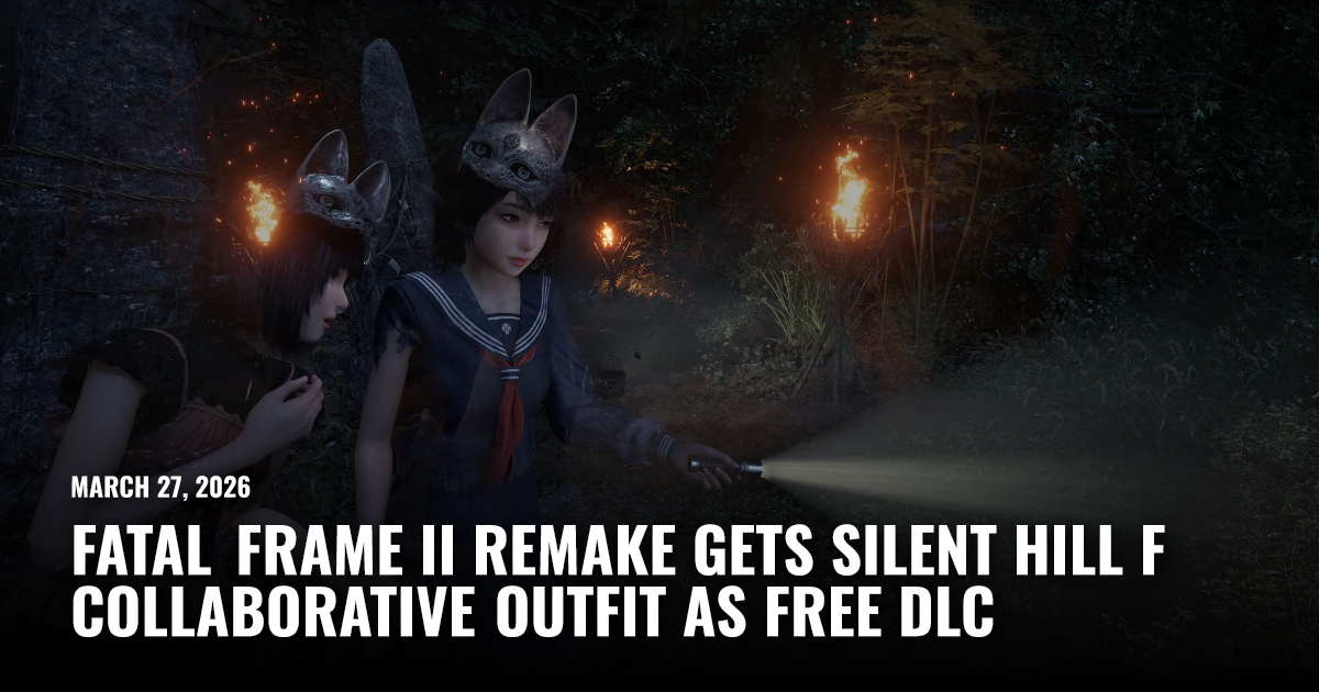 Life Frame Ii Fatal Frame II Remake Gets Silent Hill f Collaborative Outfit | Restart.run