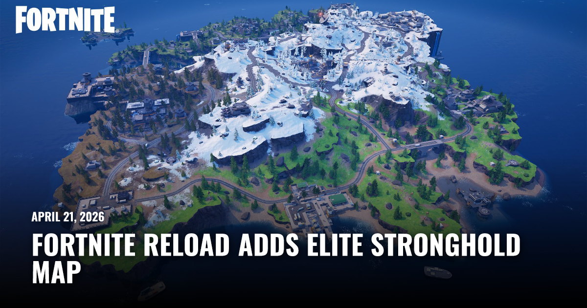 Fortnite Reload Menambahkan Peta Benteng Elite | Mulai ulang.jalankan