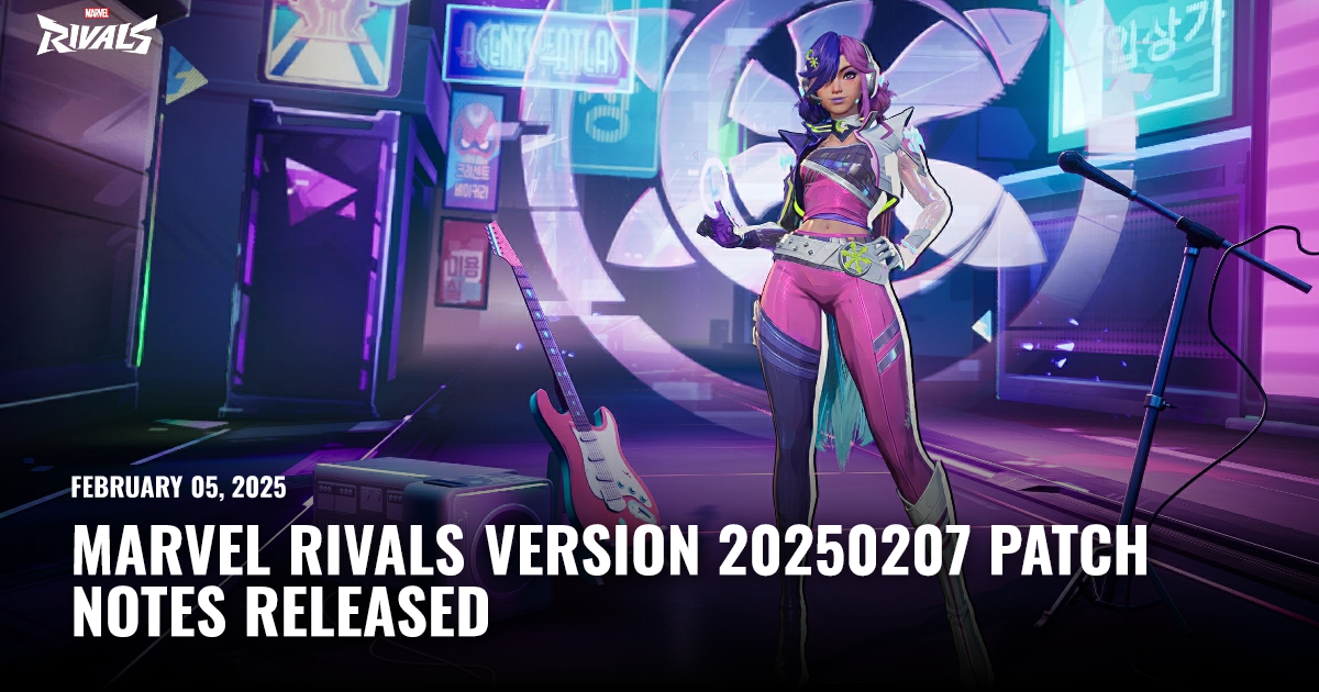 Marvel Rivals Patch Notes Background Marvel Rivals Version 20250207 Patch Notes Released | Restart.run