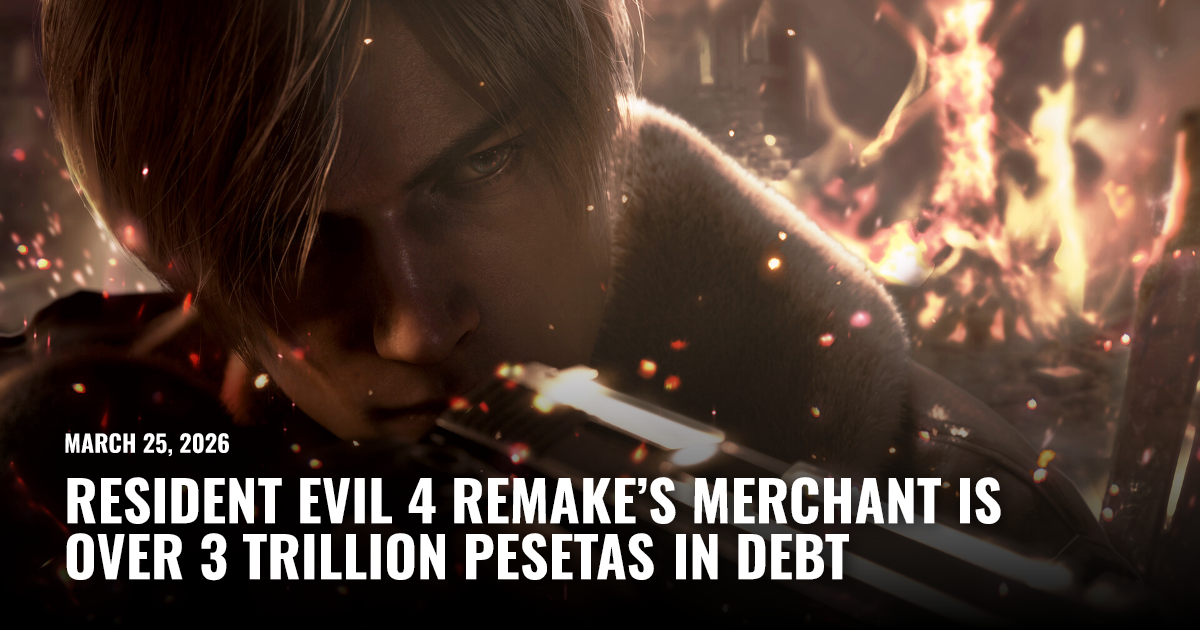 Merchant 25 Resident Evil 4's Merchant is Over 3 Trillion Pesetas in Debt | Restart.run