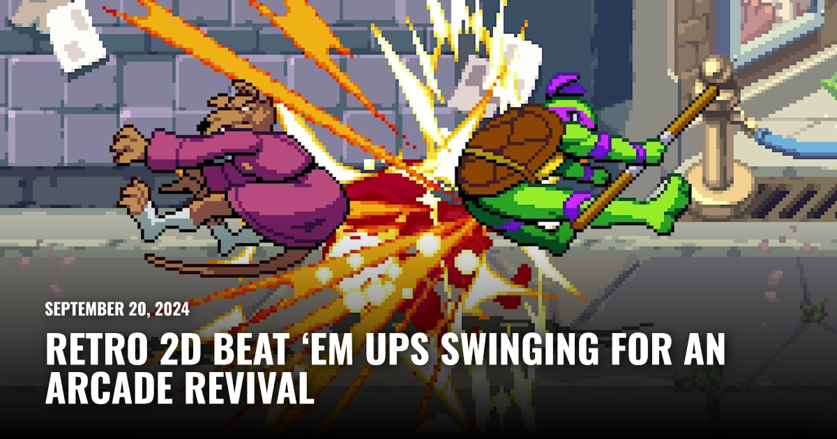 Arcade Restart Retro 2D Beat ‘Em Ups Swinging for an Arcade Revival | Restart.run