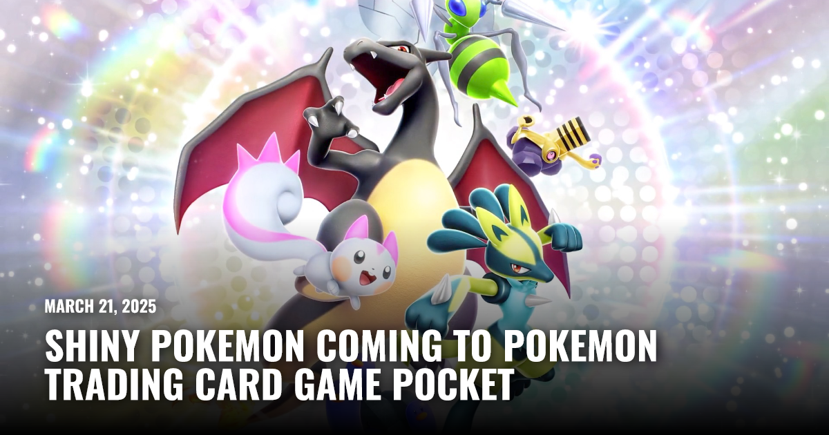 Shiny Pokemon Coming to Pokemon Trading Card Game Pocket | Restart.run Shiny Pokemon Coming to Pokemon Trading Card Game Pocket | Restart.run