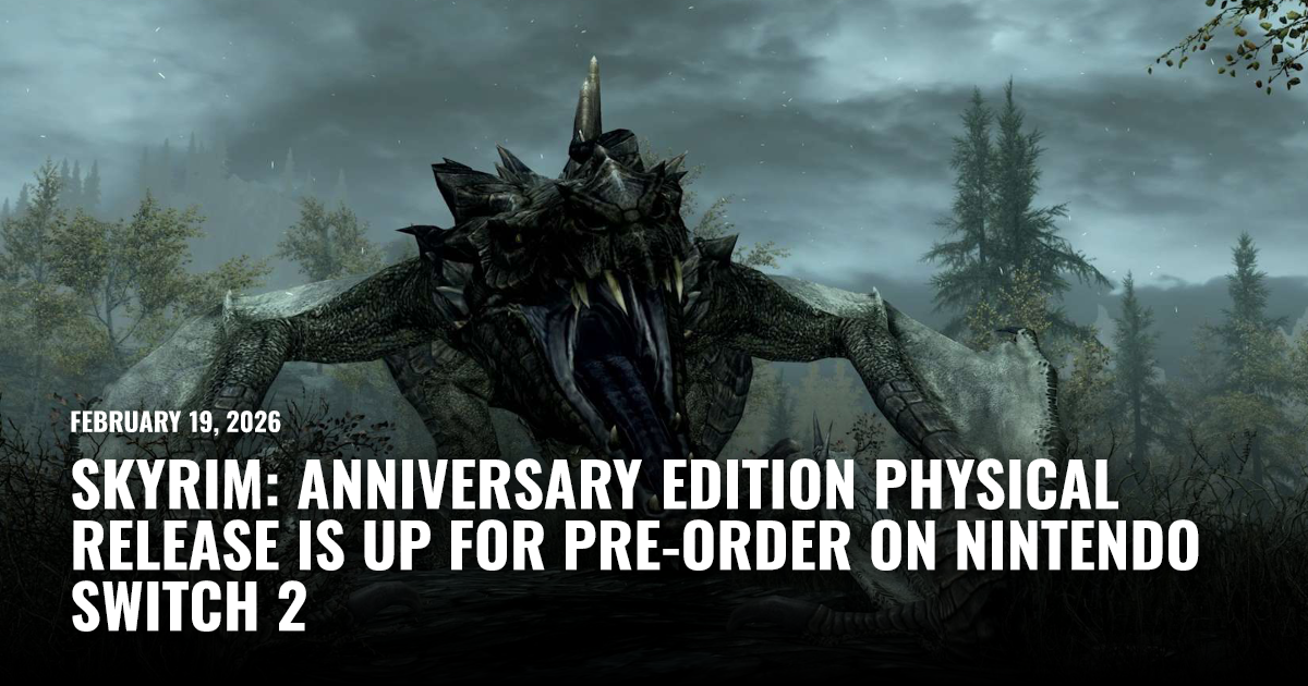 Embedded Switch Box Skyrim: Anniversary Edition Physical Release Is Up for Pre-Order on ...