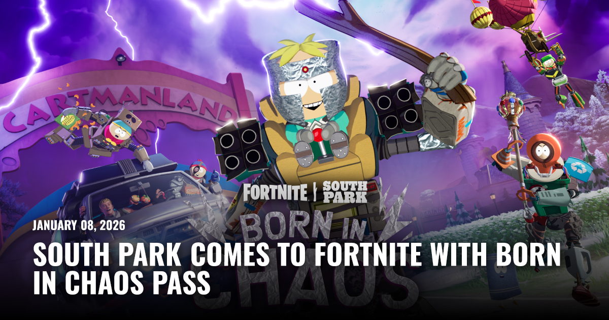 South Park Comes to Fortnite With Born in Chaos Pass | Restart.run