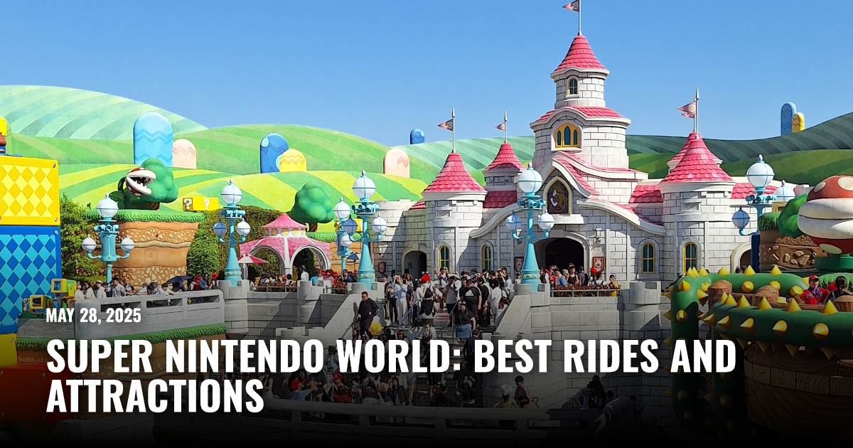 Reboot Ride Super Nintendo World: Best Rides and Attractions | Restart.run